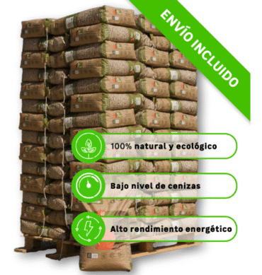 Palet de 70 sacos de pellet NATURPELLET