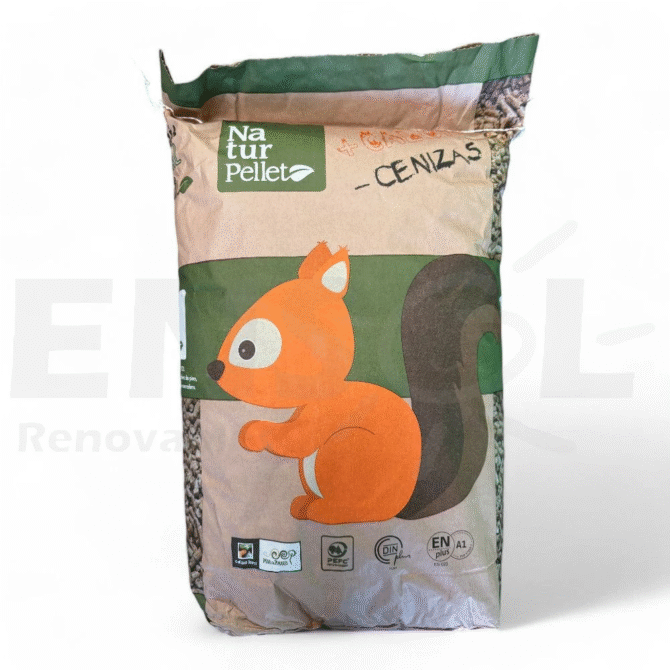 Palet de 70 sacos de pellet NATURPELLET - Imagen 4